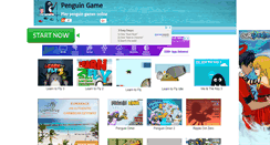 Desktop Screenshot of penguingame.org